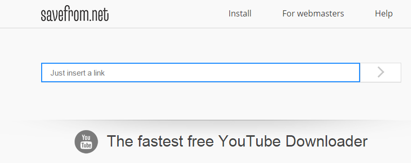 Saveform En hızlı ücretsiz YouTube İndiricisi