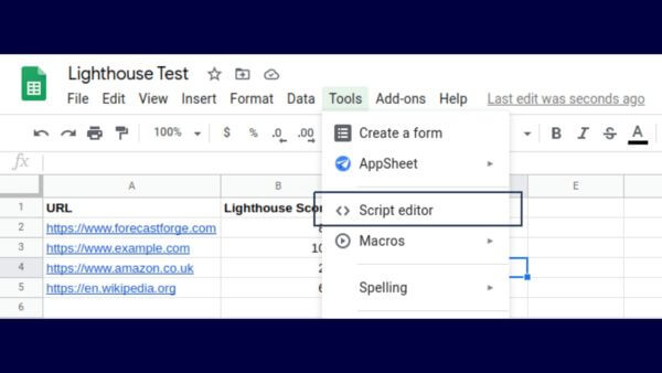 Google E-Tablolar'da özel bir işlevle Deniz Feneri Puanları nasıl gösterilir?