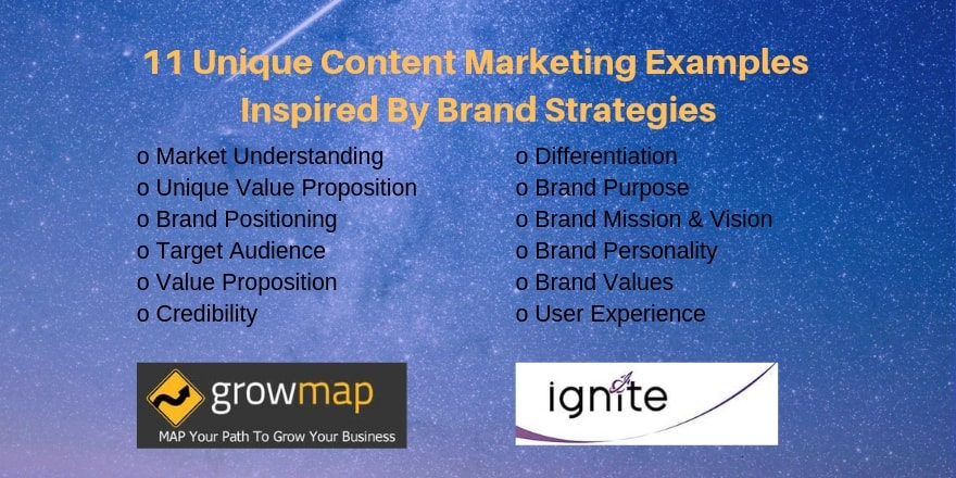 受品牌策略启发的 11 个独特的内容营销示例