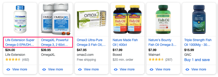 google-shopping-ads-ulei de pește