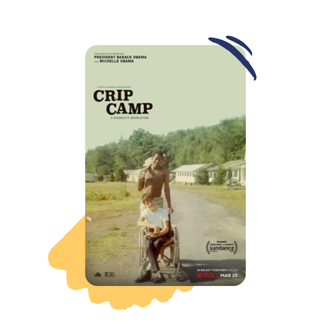 Pôster oficial de lançamento do Crip Camp