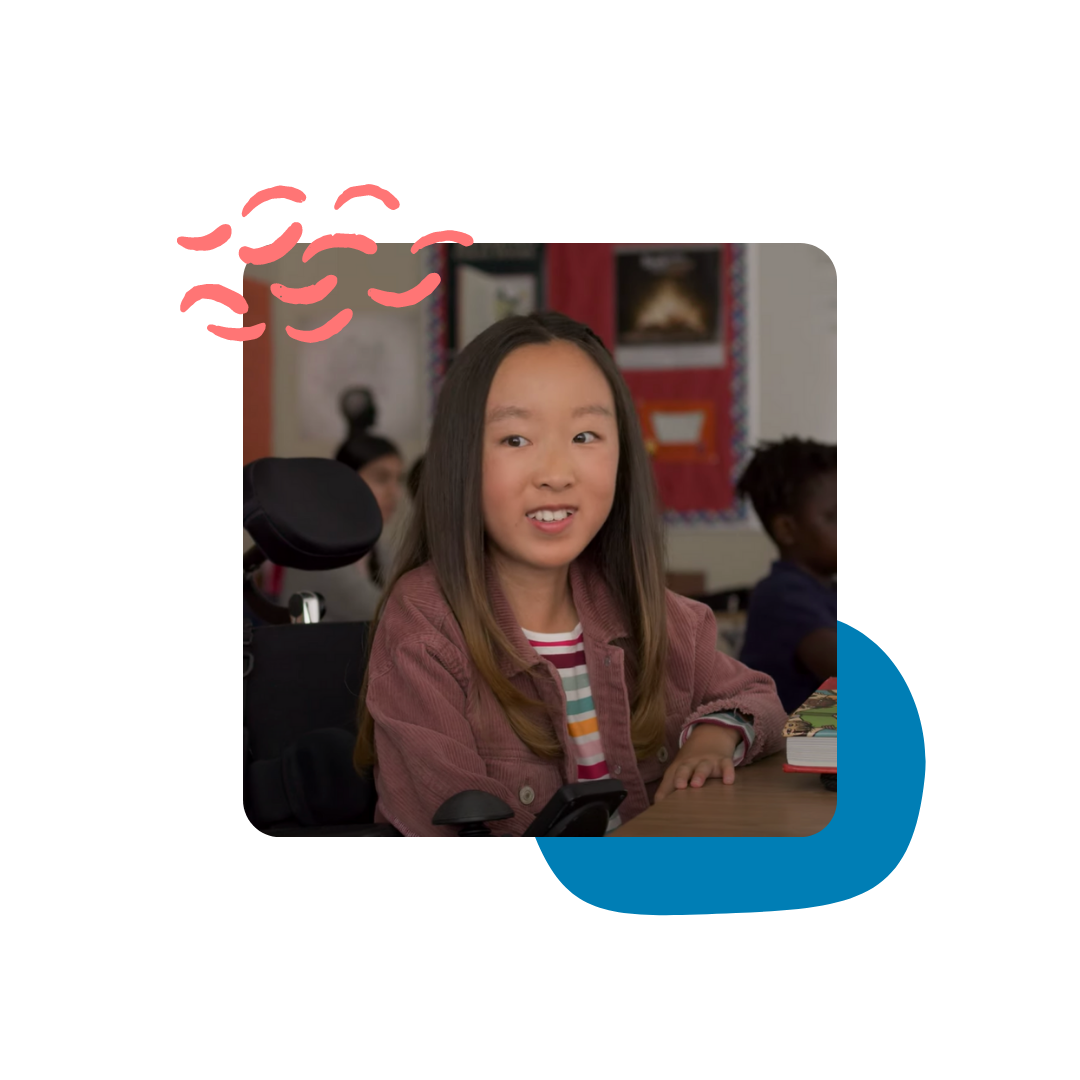 Sophie Kim 在 Netflix 的 The Healing Powers of Dude 中
