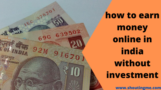 Wie Man Online In Indien Ohne Investition Geld Verdient Affde Marketing
