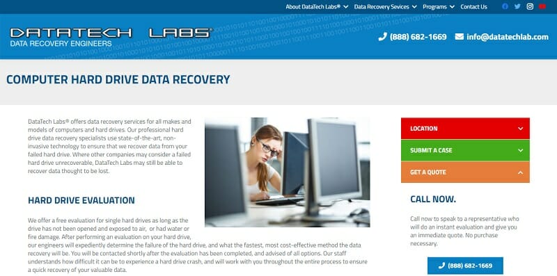 خدمات استرداد البيانات بعد الكوارث