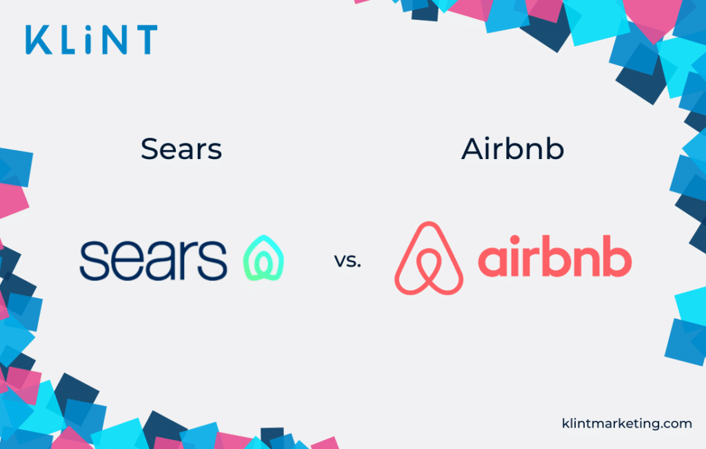 Logo Sears contre Airbnb