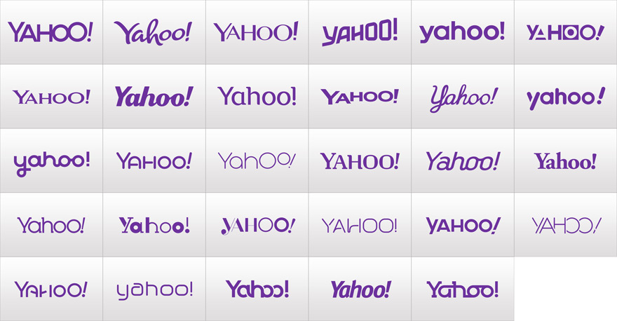 campagne de marketing de 30 jours pour le changement de logo Yahoo