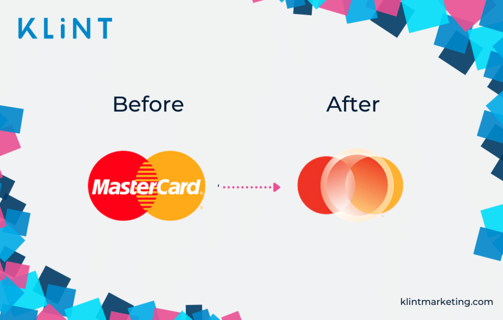 Mauvaise refonte du logo Mastercard
