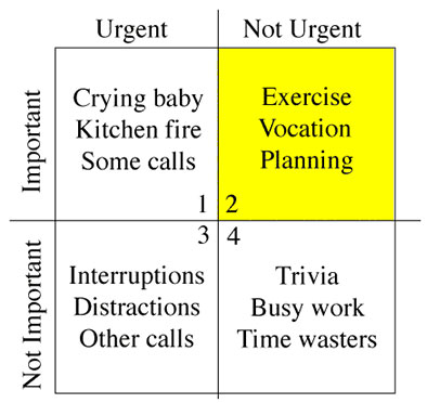 Matriks Stephan Covey