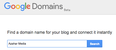 Пользовательский домен Blogger