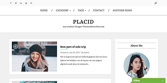Plácido