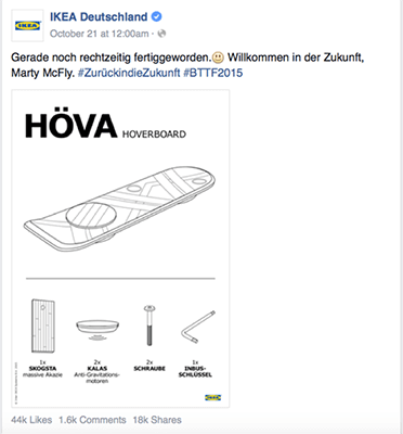 Instructions pour le hoverboard IKEA