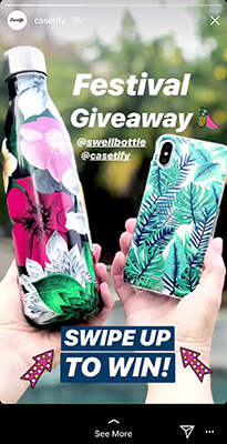Aggiungi collegamenti alle storie di Instagram