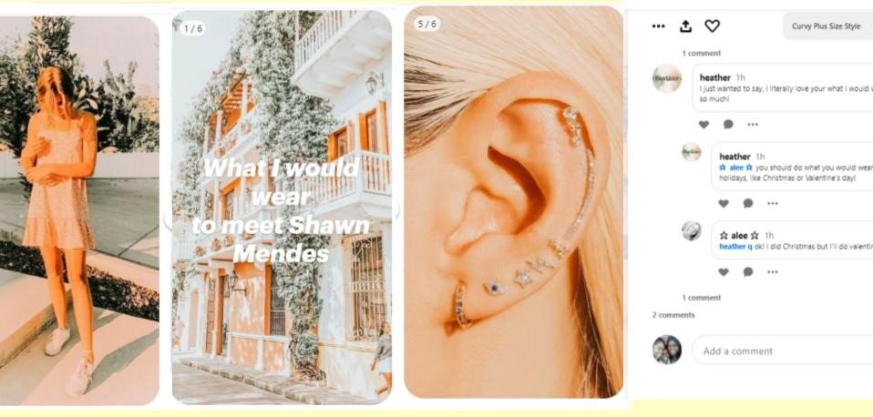 Pinner Alee sur ce qu'elle porterait pour rencontrer Shawn Mendes
