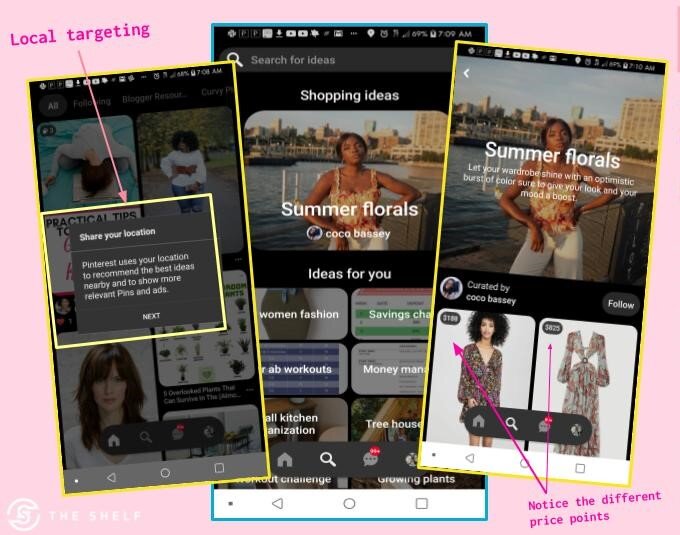 Boutique Spotlight pour Pinterest
