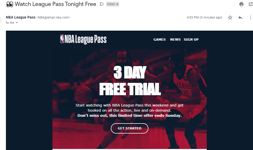nba ligi geçişi