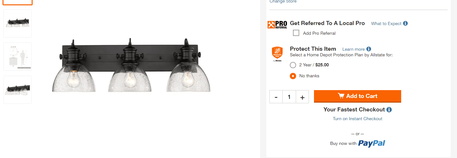 การติดตั้งมืออาชีพ BARI Home depot