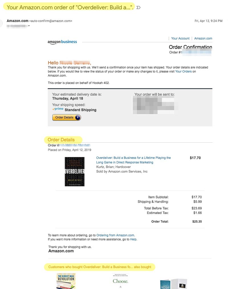 Amazon-Transaksi-Email-Embed-Produk-Rekomendasi