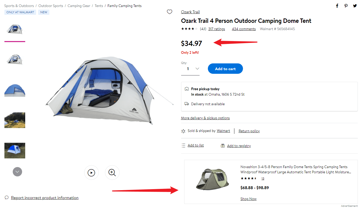 BARI walmart