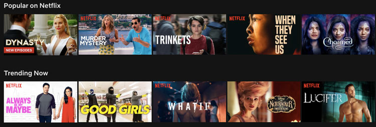 Netflix-Ex-1'de Popüler
