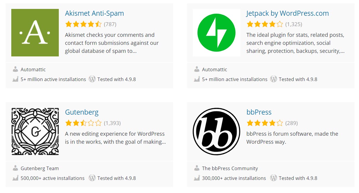 Plugins WordPress