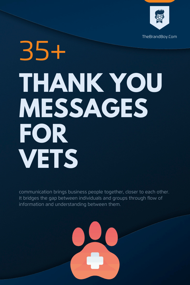 38+ meilleurs messages de remerciement pour les vétérinaires Marketing d
