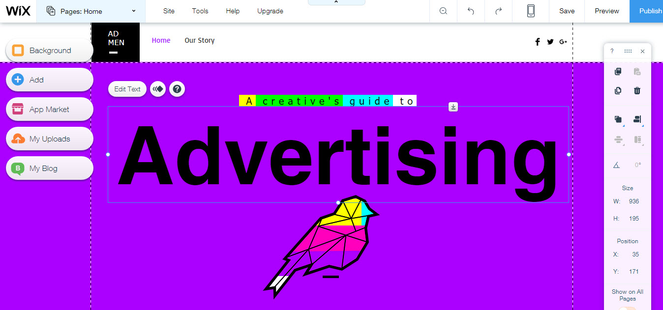 Editor Wix