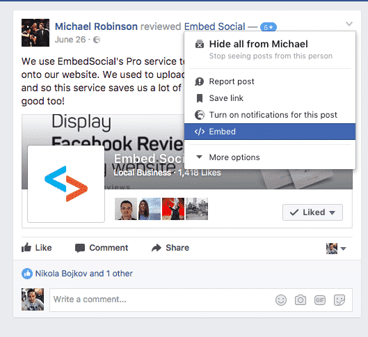 Facebook 리뷰 포함 튜토리얼