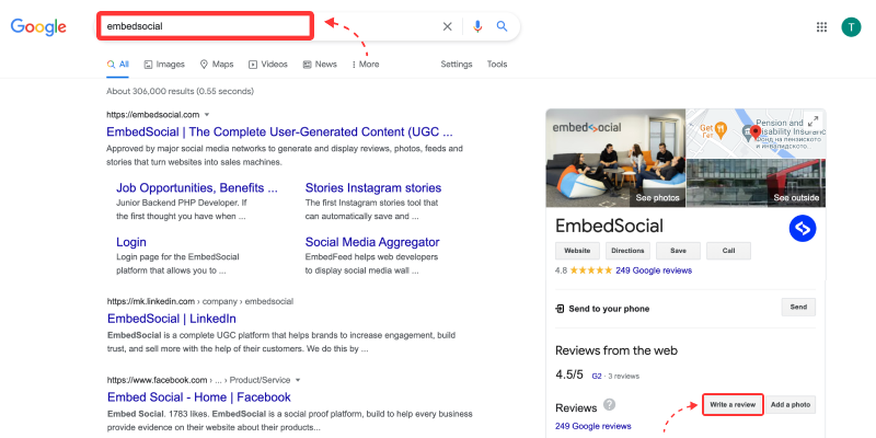 Googleレビューリンク