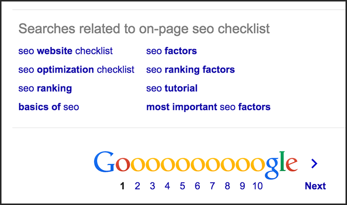 Pencarian Terkait Google