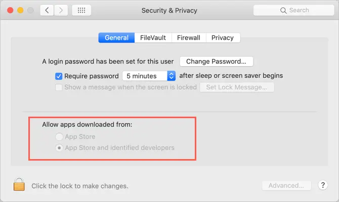 Разрешить приложения от третьих лиц на Mac