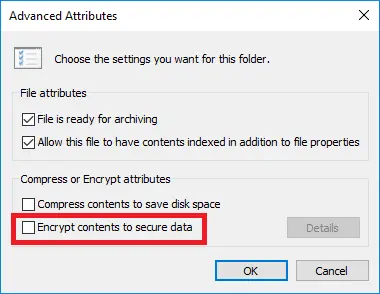 Windows 10 Pro로 파일 암호화
