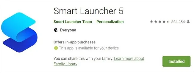 Приложение Smart Launcher