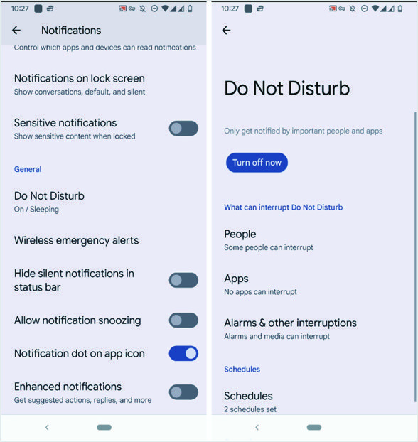 Androidで邪魔しないでください