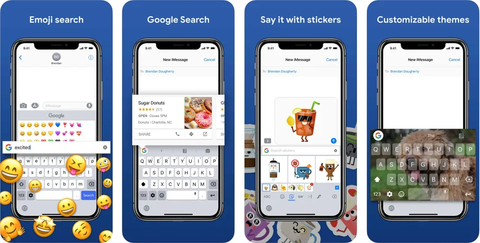 iPhone用Gboard