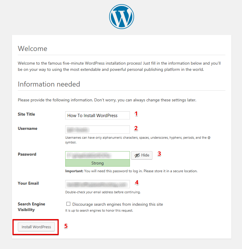 WPX- 호스팅-검토 -WordPress- 설치-단계 WPX-Hosting-Review-WordPress-Installation-Steps
