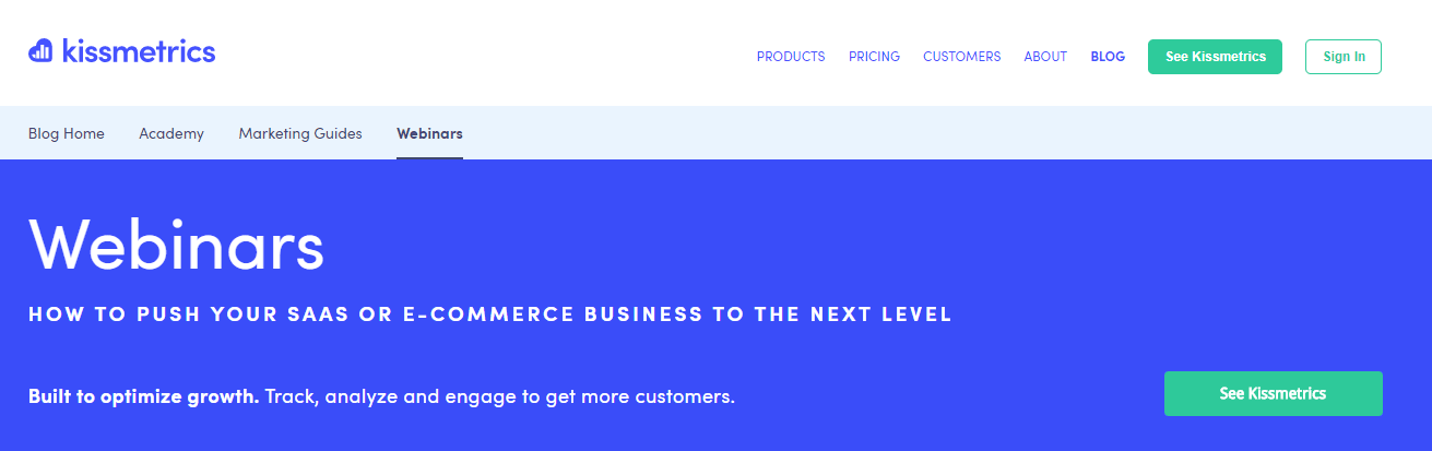Kissmetrics-Webinar