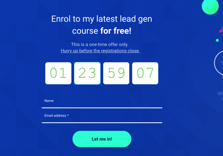 page de destination pour l'entonnoir de vente landing page for sales funnel