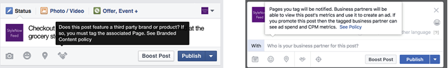 exemple de conformité de la publicité native native ads compliance example