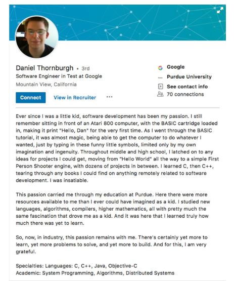 linkedin profinder