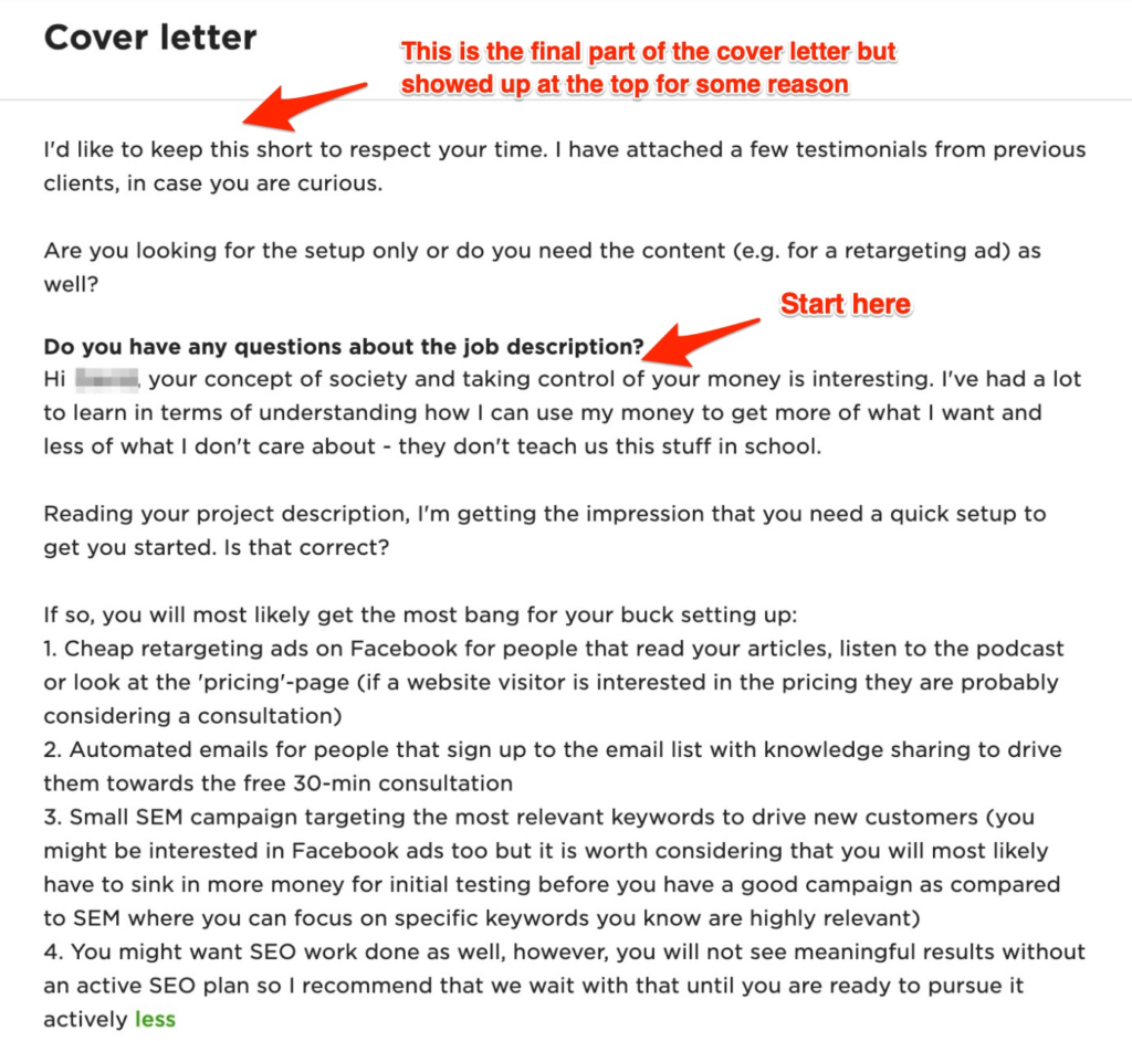 How to write a winning Upwork proposal - Nike Trainers. Global Trainers