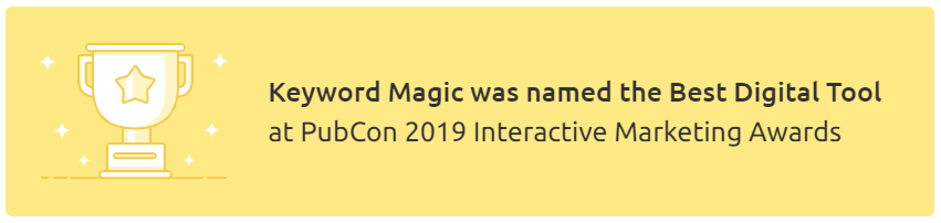 Recompensă SEMRush 2019