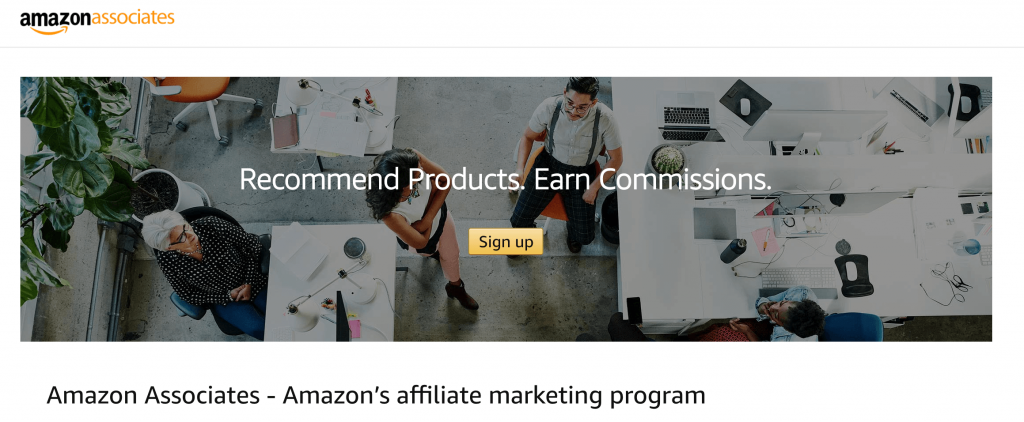 アマゾンアソシエイツのアフィリエイトマーケティング事業。