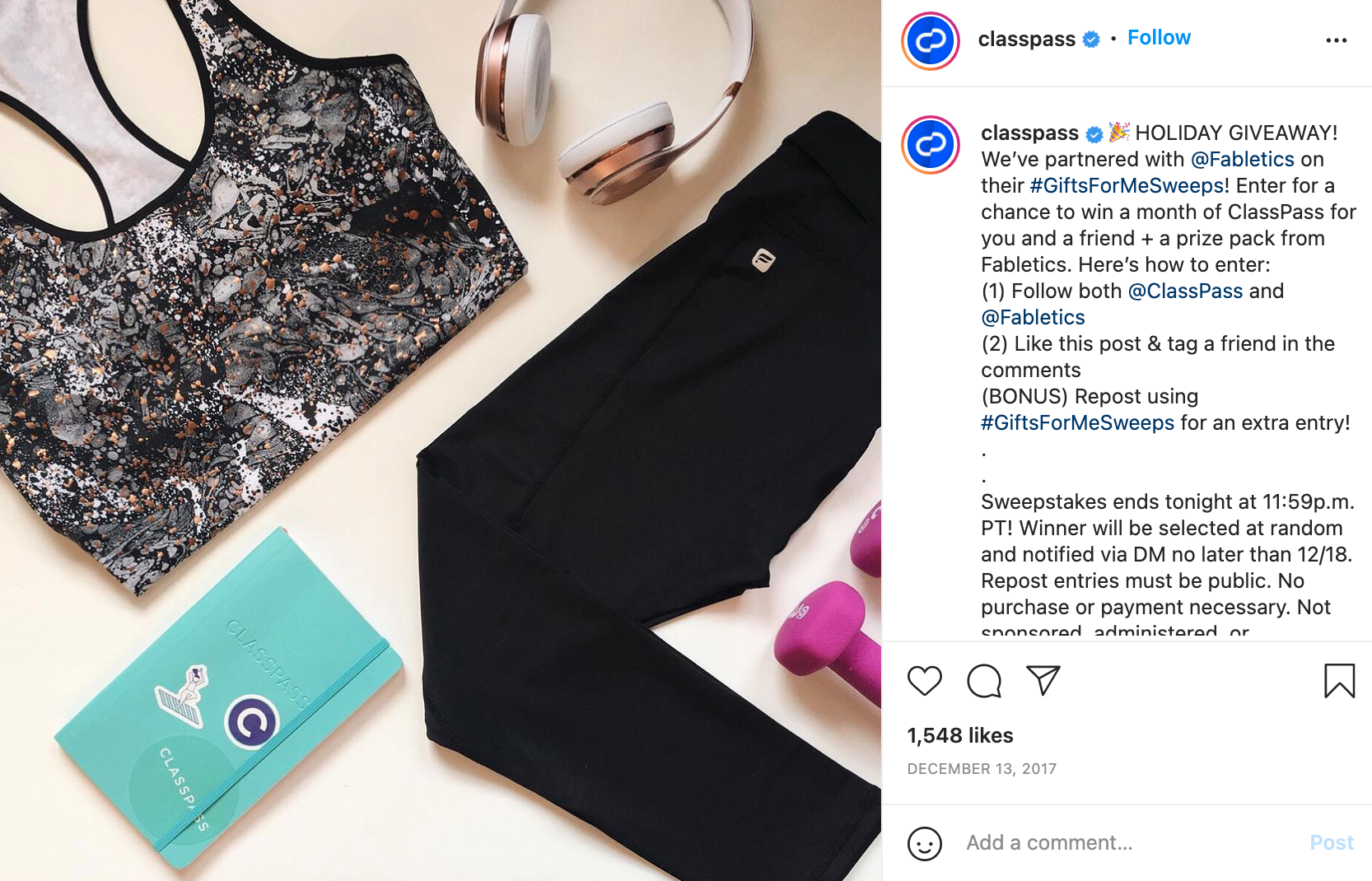 Przepustka klasowa na Instagramie