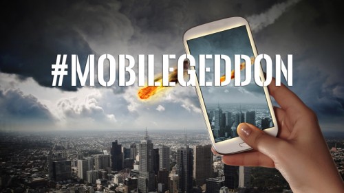 Mobilegeddon在对移动设备友好的网站进行排名时对移动搜索结果进行排名。资料来源：搜寻引擎国土