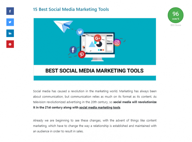 社交媒体营销工具