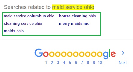 related-searchches-maid-service-ohio
