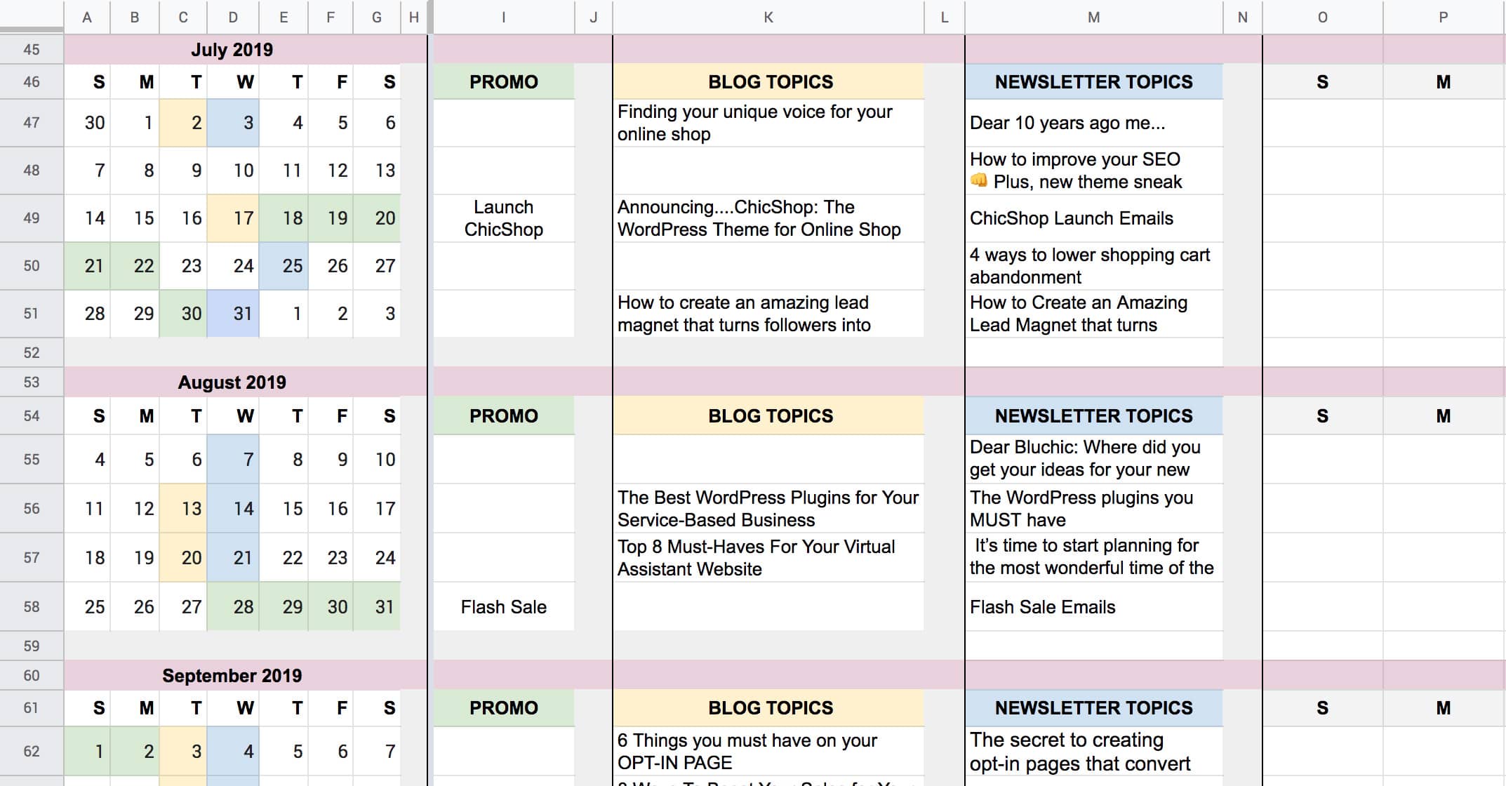 Bagaimana Kami Merencanakan Kalender Editorial Kami Tips Tentang Cara 