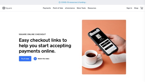 Square Online Checkout