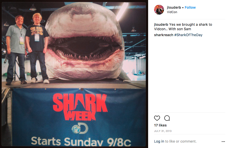 Jim Louderback PDG de Vidcon Sharkweek