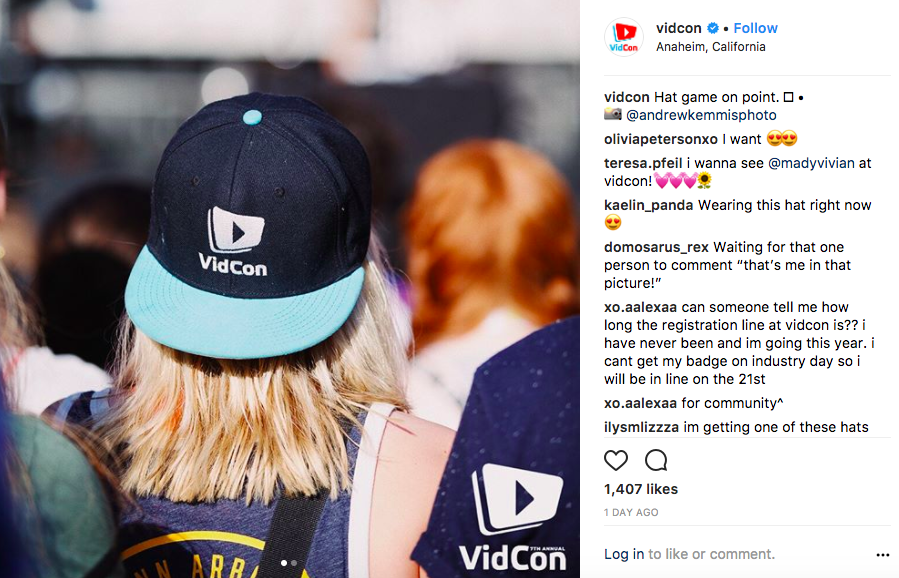 vidcon-instagram